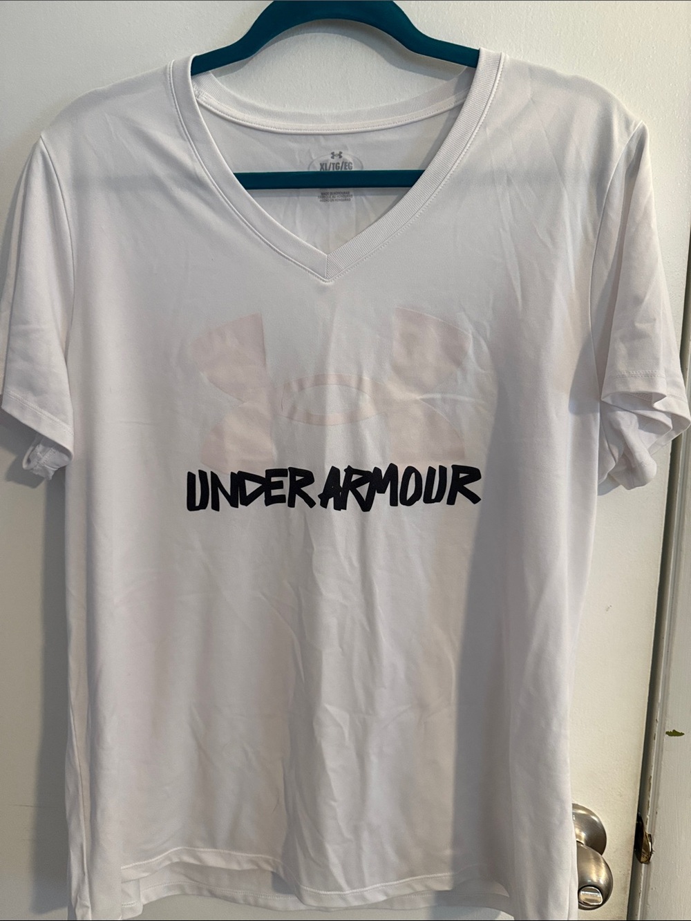 Under Armour Athletic Tops - Teal, Black, Charcoal, White, Pink - Picture 7 of 7
